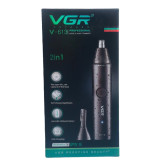 موزن گوش و بینی وی جی آر مدل VGR V-613 ضد آب دوکاره