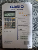 ماشین حساب کاسیو مدل DJ240D Plus