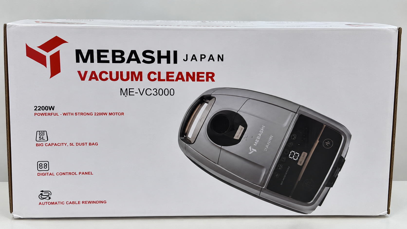 جاروبرقی مباشی ژاپن مدل ME-VC3000 با توان 2200 وات