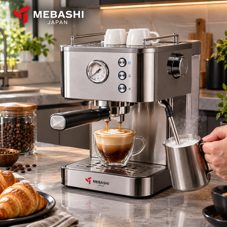 اسپرسوساز مباشی مدل ME-ECM2048 توان ۱۱۰۰ وات
