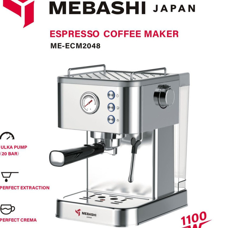 اسپرسوساز مباشی مدل ME-ECM2048 توان ۱۱۰۰ وات