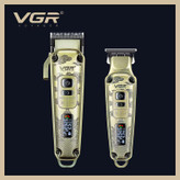 ست ماشین اصلاح حرفهای VGR مدل V-643 شامل موزر و خط زن